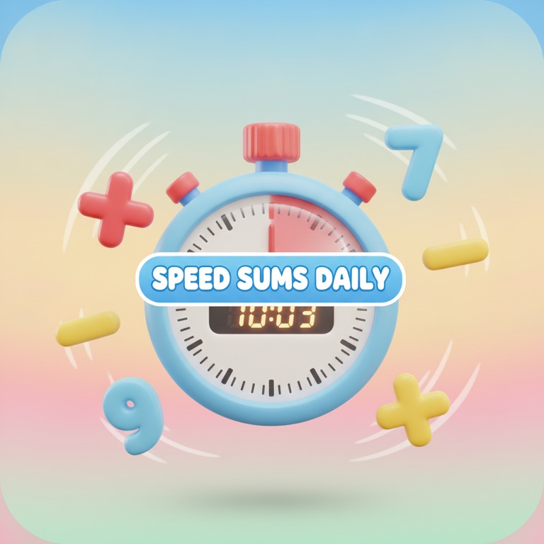 Play Speed Sums Daily β free puzzle game
