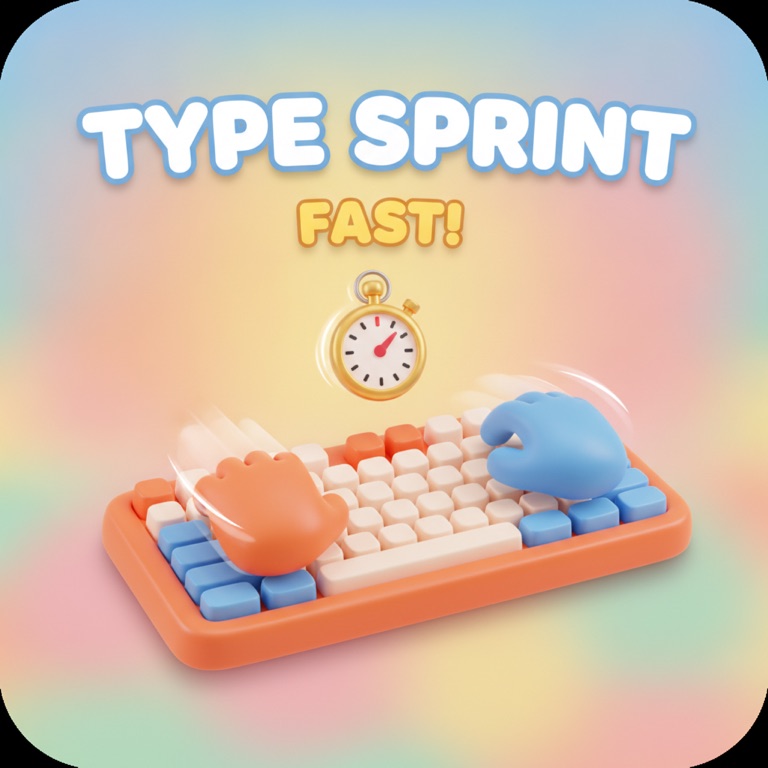 Play Type Sprint β free word game